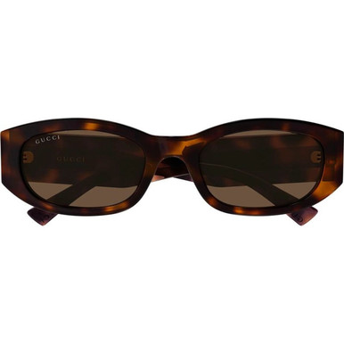 GUCCI GG2068SA - Havana/Brown Lenses