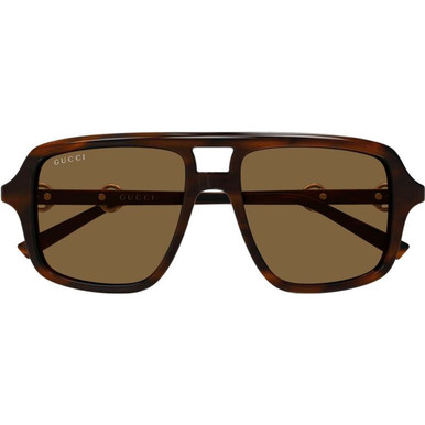 GUCCI GG2052S - Havana/Brown Lenses