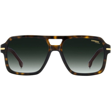 Carrera 377/S - Dark Havana/Green Gradient Lenses