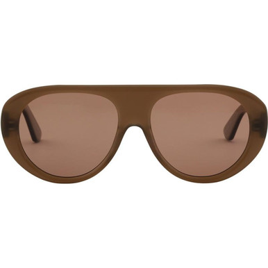 Bask Eyewear Andi - Mocha/Rose Polarised Lenses