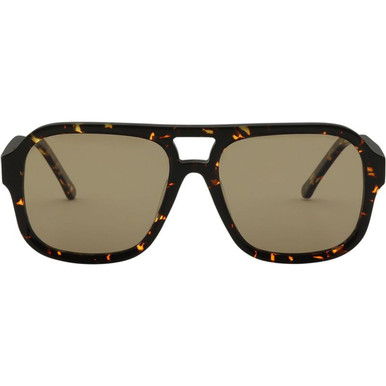 Bask Eyewear Blake - Ember Tort/Light Brown Polarised Lenses