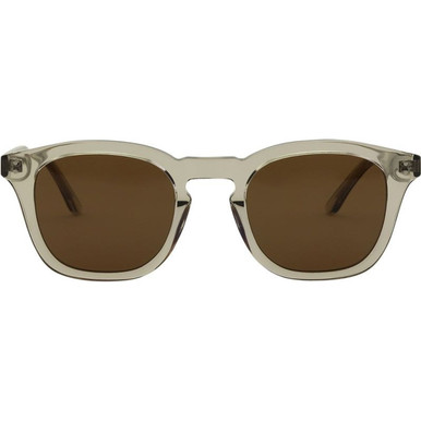 Crystal Stone/Brown Polarised Lenses