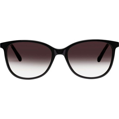 Oroton Lillian - Black/Warm Smoke Gradient Lenses 55 Eye Size