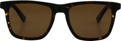 Kai - Matte Dark Tort/Brown Polarised Lenses