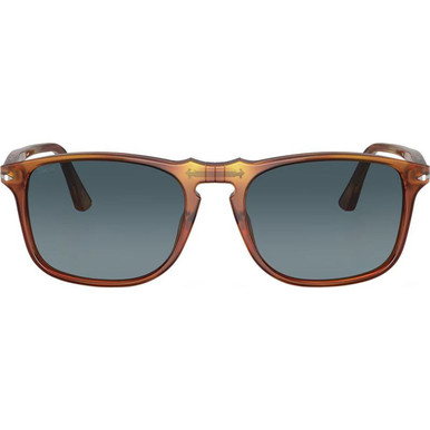 Persol PO3059S - Terra Di Siena/Blue Gradient Polarised Glass Lenses