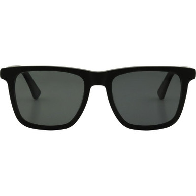 Shiny Black/Grey Polarised Lenses