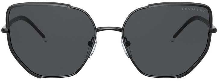 Prada PR 50WS Black/Dark Grey Polarised Lenses display picture 2