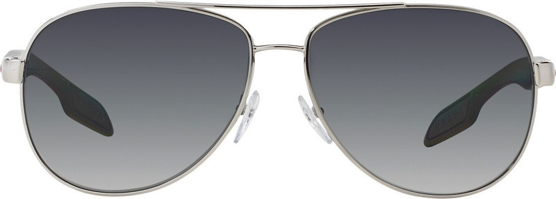 Prada PS53PS Steel/Grey | Polarised | Afterpay | Zip Pay