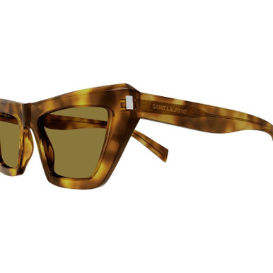 Saint Laurent SL 467 Havana/Yellow | Afterpay | Klarna
