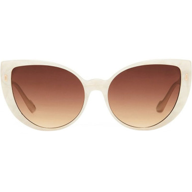 Sunday Somewhere Julia - White Marble/Brown Gradient Lenses
