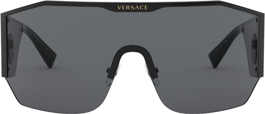 Versace Ve2258 Dark Grey/dark Grey Lenses | Afterpay | Klarna | Versace,  Grey lenses, Versace sunglasses