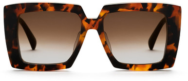 AM Eyewear Mariana - Old School Tort/Smoke Gradient Lenses