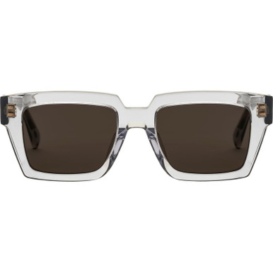 AM Eyewear Lukie, Ghost/Smoke Polarised Lenses