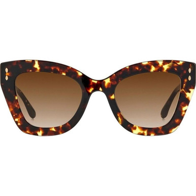 Isabel Marant IM 0050/G/S, Dark Havana/Brown Gradient Lenses