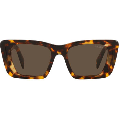 Prada PR08YS - Honey Havana/Dark Brown Lenses