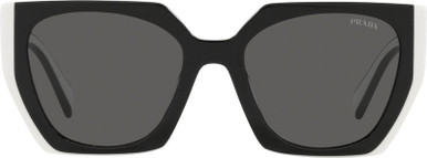 Prada PR15WS, Black and Talc/Dark Grey Lenses