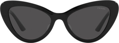 Prada PR13YS - Black/Dark Grey Lenses