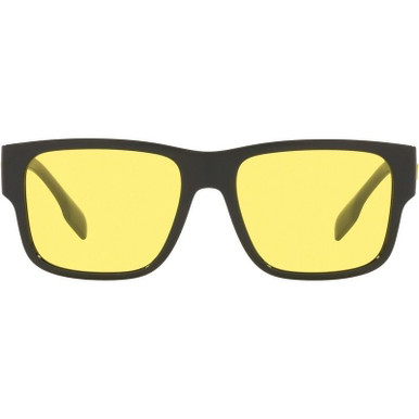 Shop the Burberry Knight BE4358 Black/Yellow | Klarna