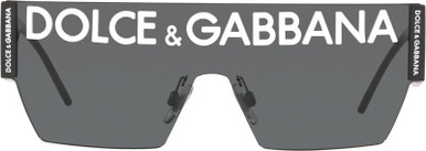 Dolce &amp; Gabbana DG2233, Black/Violet Dark Grey Gradient Lenses