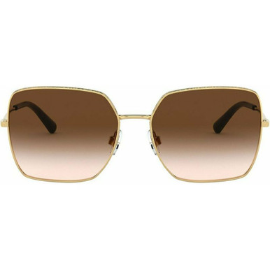 DG2242 - Gold/Brown Gradient Lenses