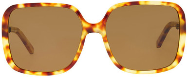 Everly - Honey Tort/Brown Gradient Polarised Lenses