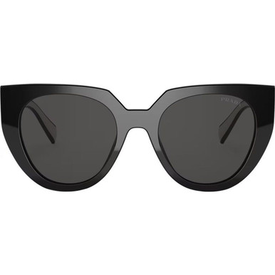 Prada PR14WSF - Black Talc/Dark Grey Lenses