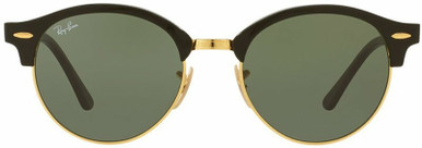 Ray-Ban Clubround RB4246 - Black/Green Glass Lenses