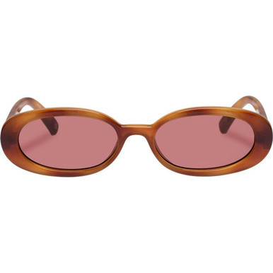 Le Specs Outta Love - Vintage Tort/Rose Lenses