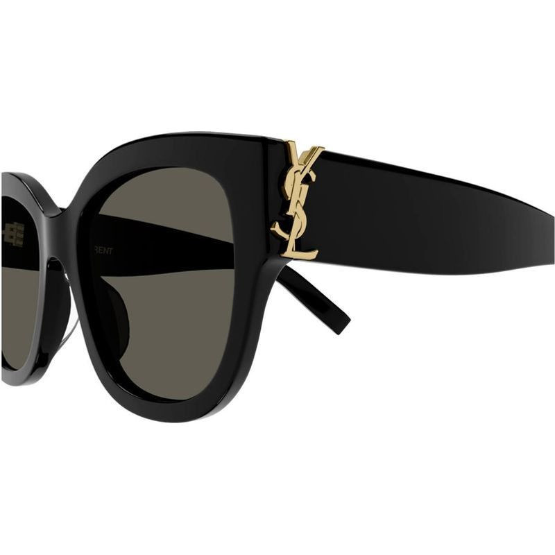YSLサングラス ブラック/ゴールド SLM95F 001 SAINT LAURENT サンローラン サングラス SL 95/F 001 アジアン