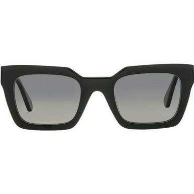 Bask Eyewear Sol - Shiny Black/Grey Gradient Polarised Lenses