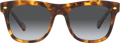 Vogue Eyewear VO5465S, Havana Honey/Grey Gradient Polarised Lenses