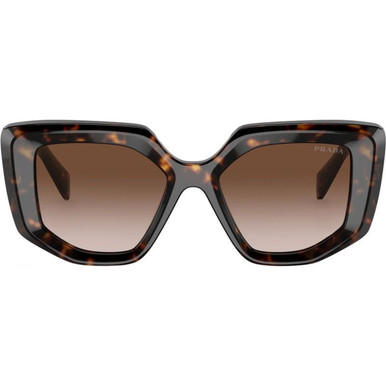 Prada PR14ZSF - Tortoise/Brown Gradient Lenses