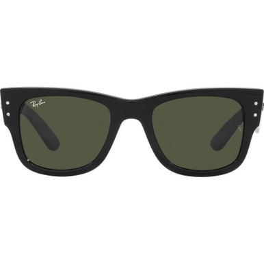 Ray-Ban Mega Wayfarer RB0840S Sunglasses Havana/Bottle Green