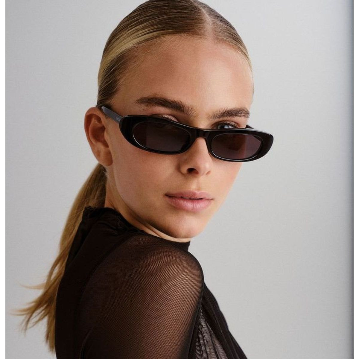 Saint Laurent SL 557 SHADE BLACK 美品 Óculos De Solsaint Laurent Sl 557 Shade 001 53 | Shade Station