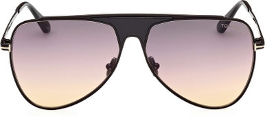 Shiny Black/Smoke Gradient Lenses
