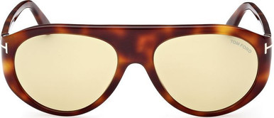 Tom Ford Rex FT1001, Blonde Havana/Brown Photochromic Lenses