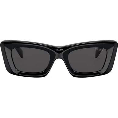 Prada PR13ZSF - Black/Dark Grey Lenses