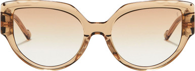 Lyla - Champagne/Brown Tinted Lenses