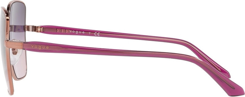 Vogue Eyewear VO4199S Pink Gold/Pink and Blue Gradient Lenses