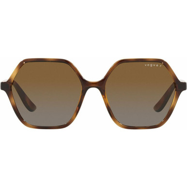 Vogue Eyewear VO5361S - Dark Havana/Brown Gradient Polarised Lenses