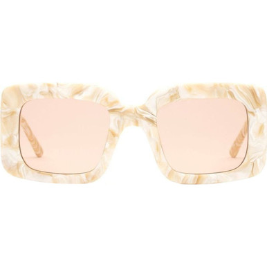 White Onyx/Rose Lenses