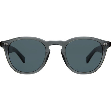 Garrett Leight Hampton X, Sea Grey/Blue Smoke Lenses