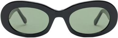 Black/Green Glass Lenses