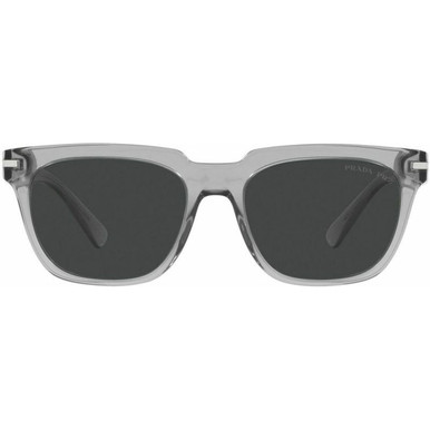 Prada PR04YS - Transparent Grey/Black Polarised Glass Lenses