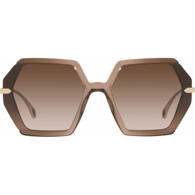 Bvlgari BV8240F - Brown Gradient/Brown Gradient Lenses