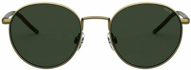 Polo Ralph Lauren PH3133, Brass/Green Lenses