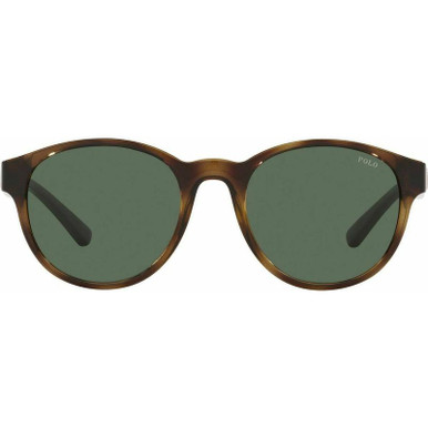 Polo Ralph Lauren PH4176 - Shiny Havana/Dark Green Lenses