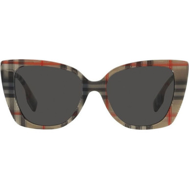 Burberry Meryl BE4393 - Vintage Check/Dark Grey Lenses