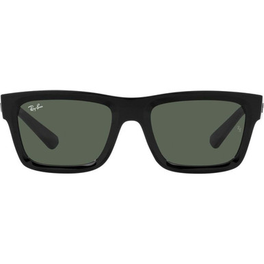 Ray-Ban Warren RB4396 - Black/Dark Green Lenses 54 Eye Size