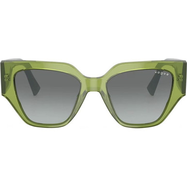 Vogue Eyewear VO5409S - Transparent Green/Grey Gradient Lenses